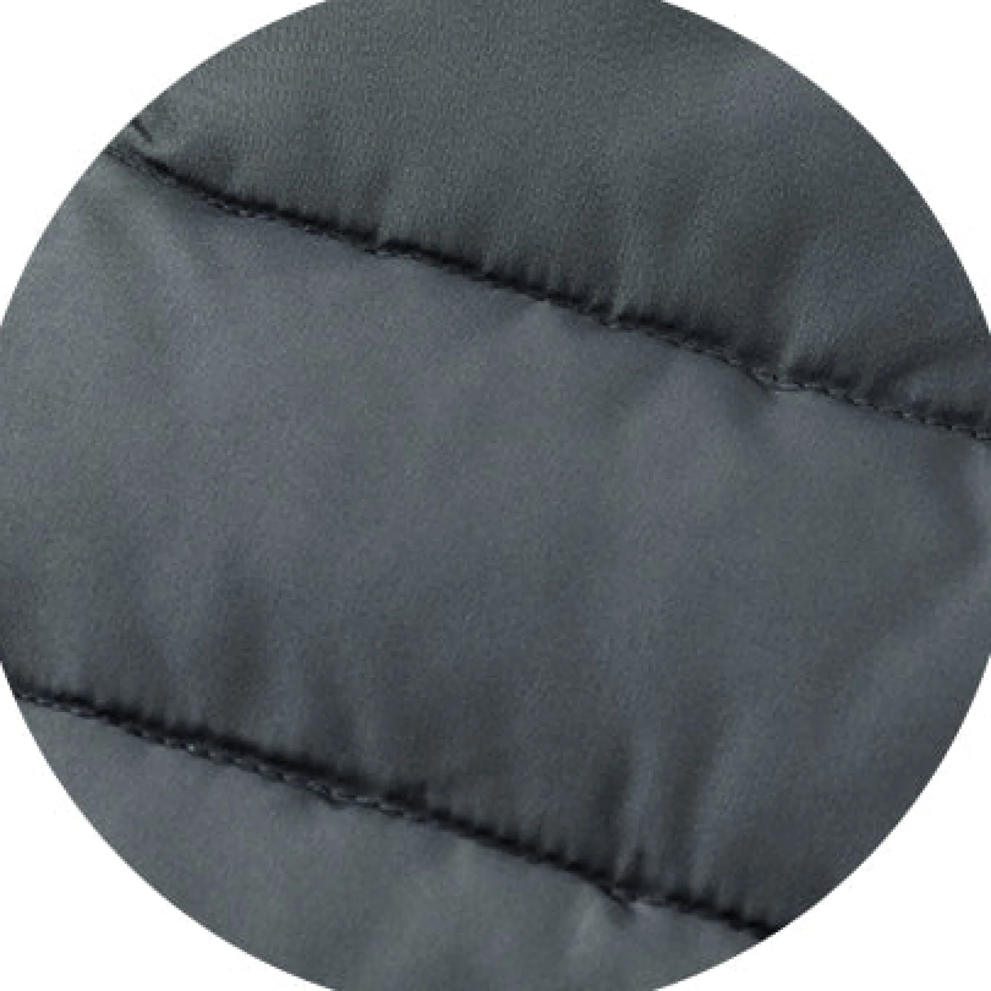 100% Recycled Dark Grey Quilted Gilet