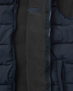 100% Recycled Navy Quilted Gilet