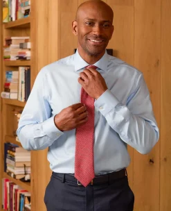Red Chain Silk Tie