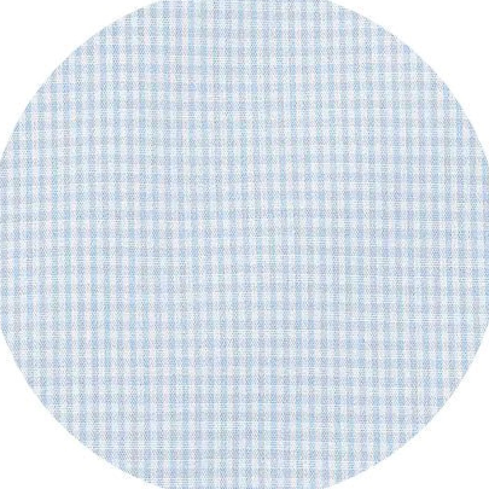 Sky Blue Cotton Gingham Check Slim Fit Winchester Formal Shirt - Double Cuff