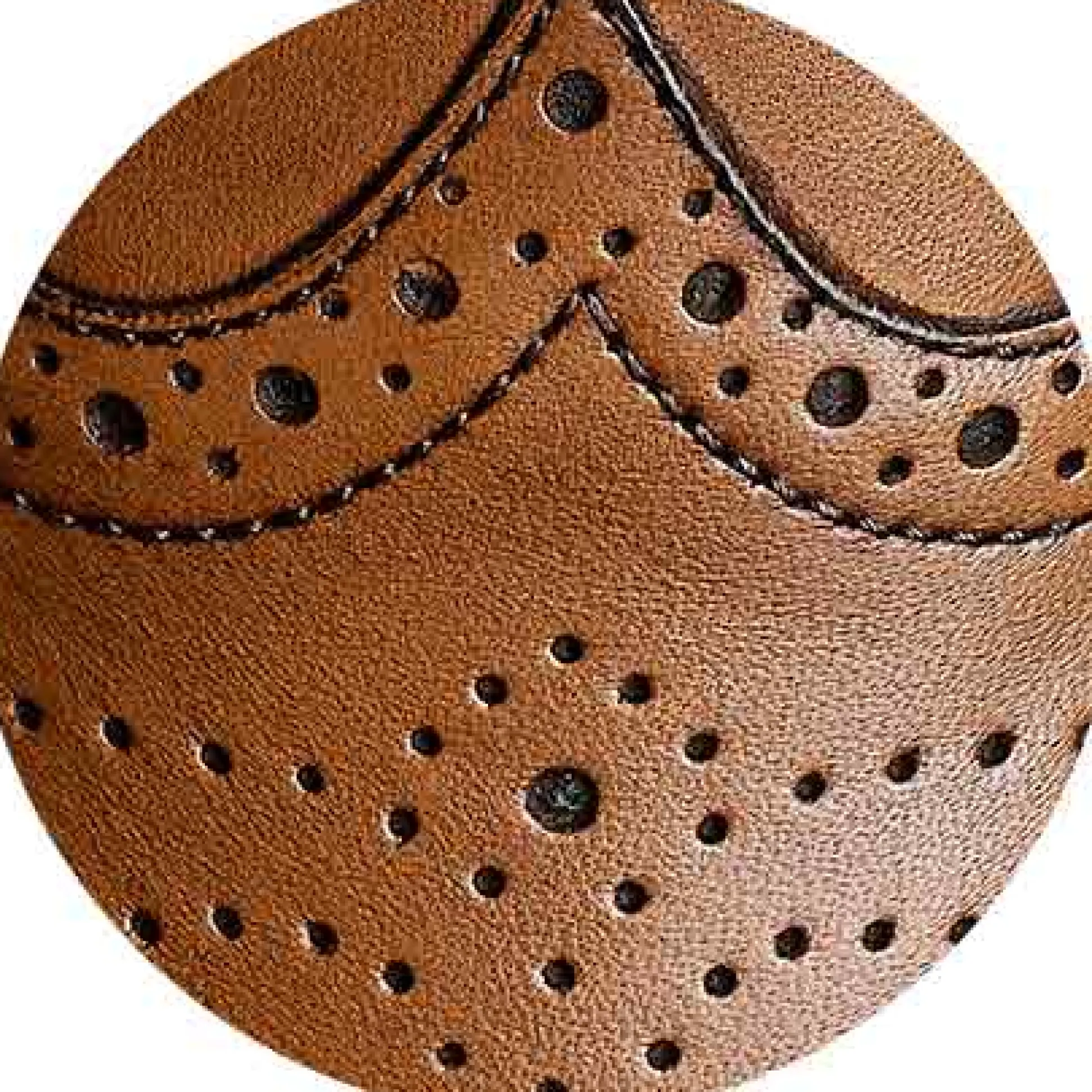 Tan Leather Brogue Derby Shoes