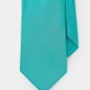 Turquoise Seven Fold Silk Tie