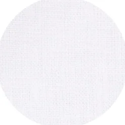 White Linen-Blend Classic Fit Short Sleeve Shirt