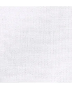 White Linen-Blend Classic Fit Casual Shirt