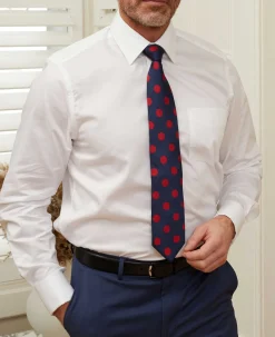 White Twill Classic Fit Shirt - Single or Double Cuff