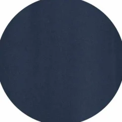 Women's Navy Viscose Twill Grandad Collar Shirt
